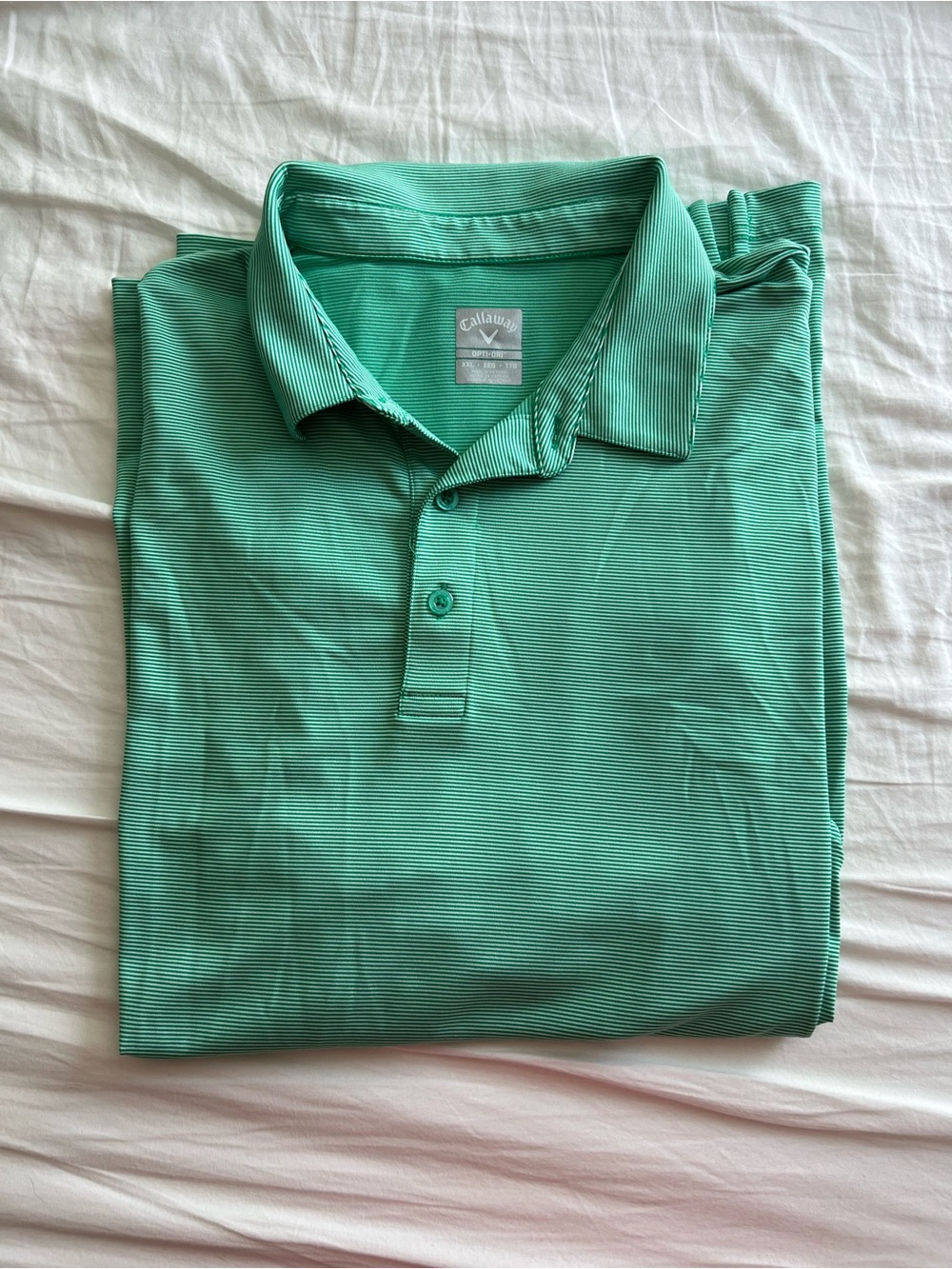 Callaway Men’s Mint-Teal Performance Polo